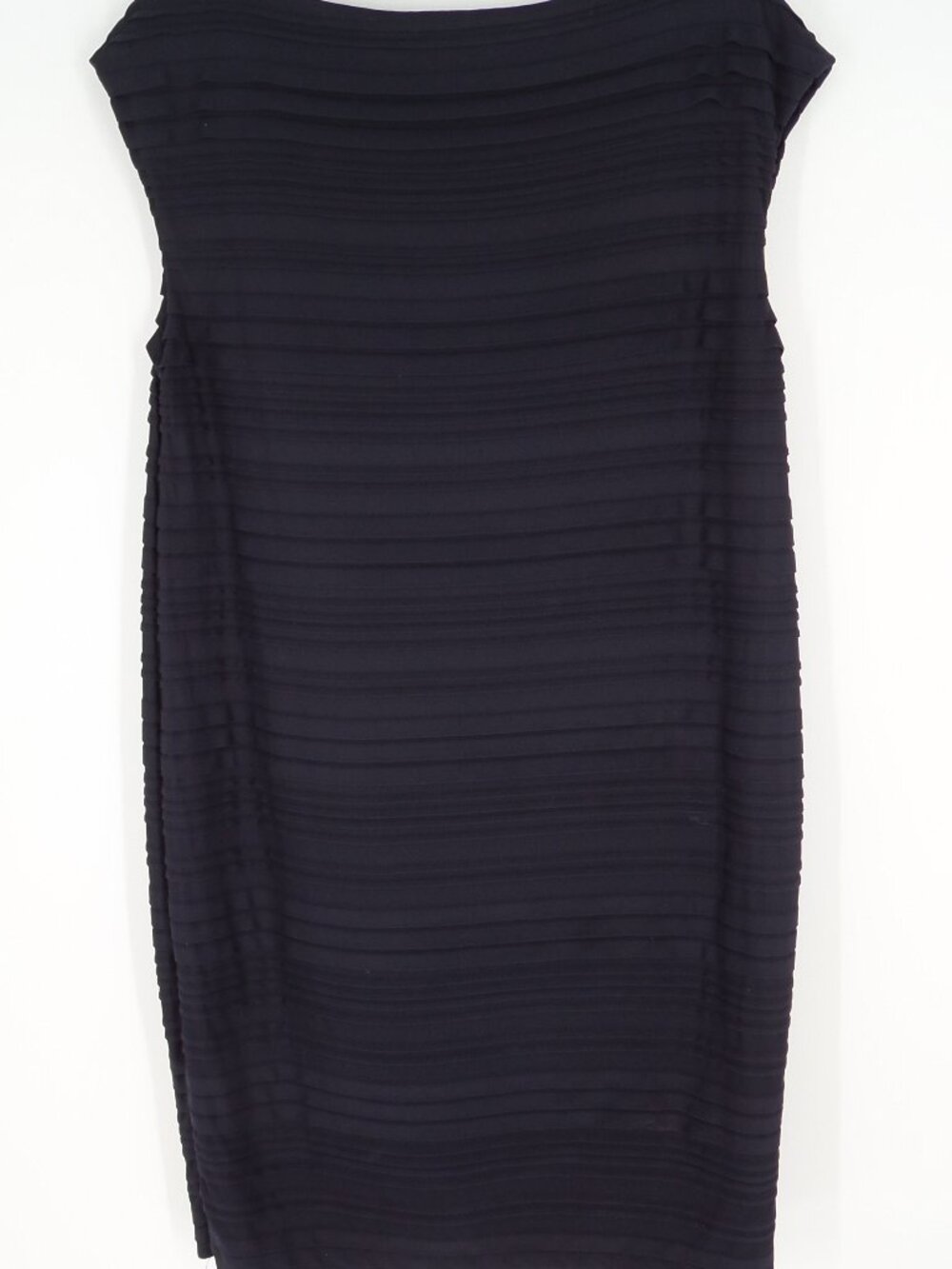 Evan-Picone Woman's Navy Blue Straight Dress Size L NWT
